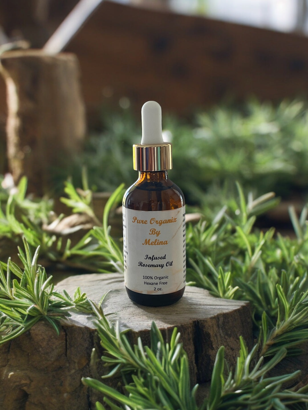 Infused Rosemary Oil - Dropper