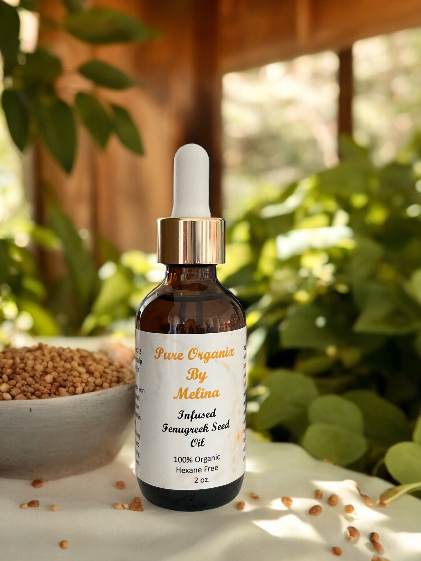 Infused Fenugreek Seed Oil - Dropper