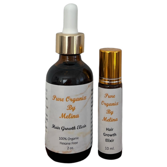 Hair Growth Elixir - Dropper & Roll-on - Bundle