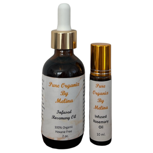 Infused Rosemary Oil - Dropper & Roll-on - Bundle