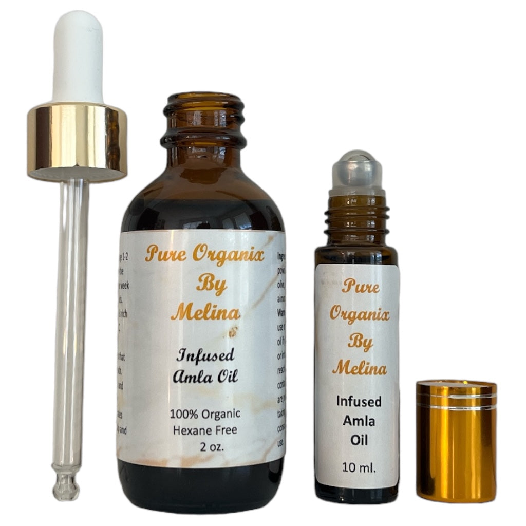 Infused Amla Oil - Dropper & Roll-on - Bundle